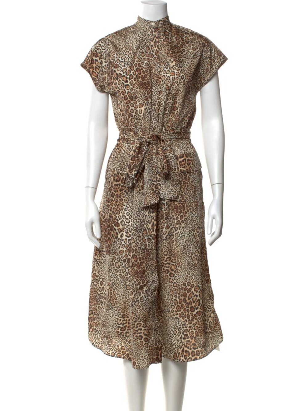 Ann Mashburn Leopard Print Dress